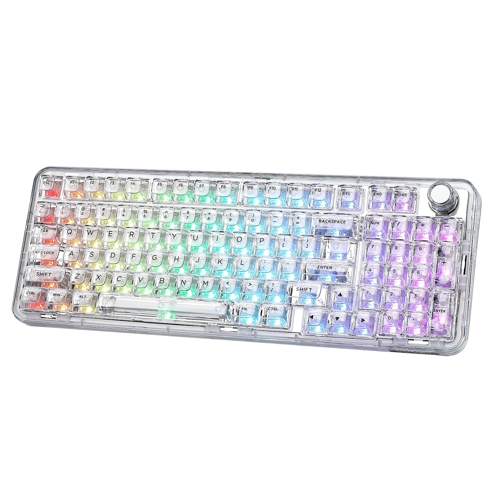 YUNZII Transparent Mechanical Keyboard