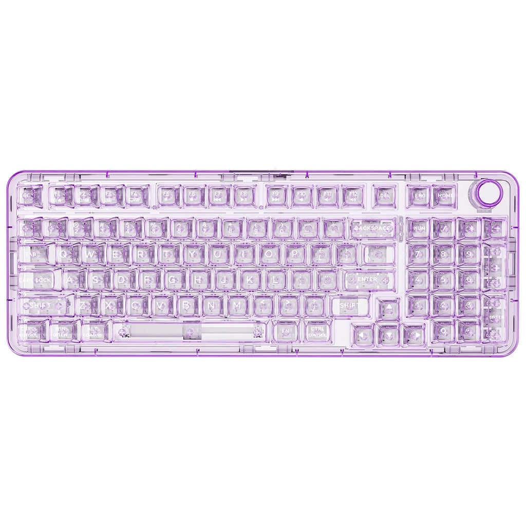 YUNZII Transparent Mechanical Keyboard
