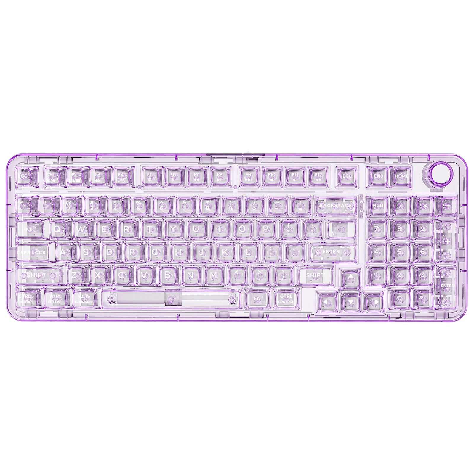 YUNZII Transparent Mechanical Keyboard