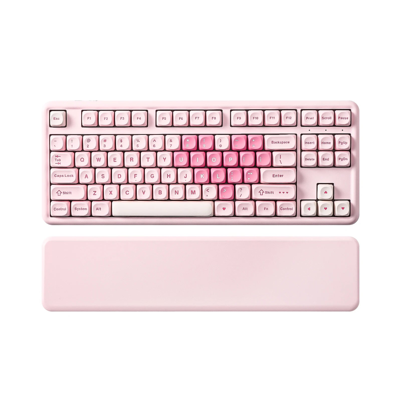 YUNZII Pink Mechanical Keyboard